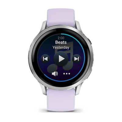 Смарт-часы Garmin Venu 4 41mm, Bluetooth, Silver Purple, серебристый с фиолетовым