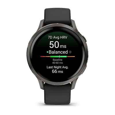 Смарт-часы Garmin Venu 4 41mm, Bluetooth, Slate Black, черный графит