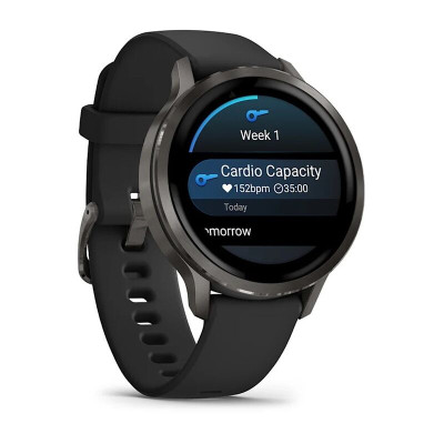 Смарт-часы Garmin Venu 4 41mm, Bluetooth, Slate Black, черный графит