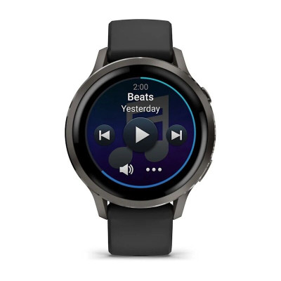 Смарт-часы Garmin Venu 4 41mm, Bluetooth, Slate Black, черный графит