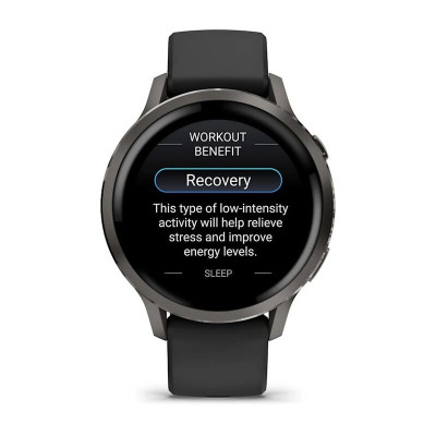 Смарт-часы Garmin Venu 4 41mm, Bluetooth, Slate Black, черный графит