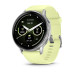 Смарт-часы Garmin Venu 4 45mm, Bluetooth, Silver Citron Green, серебристый с ярко-зеленым