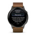 Смарт-часы Garmin Venu 4 45mm, Bluetooth, Slate Black Leather Brown, черный с коричневой кожей Смарт-часы Garmin Venu 4 45mm, Bluetooth, Slate Black Leather Brown, черный с коричневой кожей