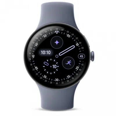 Смарт-часы Google Pixel Watch 4, 45 мм, Moonstone, Bluetooth, Satin Moonstone/Moonstone, серый