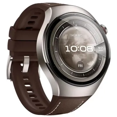 Смарт-часы Huawei Watch 5, 46 мм, LTE, коричневый 