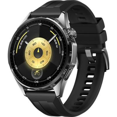 Смарт-часы Huawei Watch GT 6, 46mm, Bluetooth, Black Смарт-часы Huawei Watch GT 6, 46mm, Bluetooth, Black