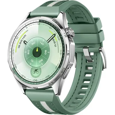 Смарт-часы Huawei Watch GT 6, 46 мм, Bluetooth, Green, зеленый Смарт-часы Huawei Watch GT 6, 46 мм, Bluetooth, Green, зеленый