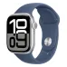 Умные часы Apple Watch Series 10 42mm Silver Aluminum Case with Denim Sport Band (M/L)