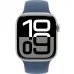 Умные часы Apple Watch Series 10 42mm Silver Aluminum Case with Denim Sport Band (M/L)