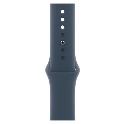 Умные часы Apple Watch SE 2023 40mm Silver Aluminum Case with Storm Blue Sport Band (S/M)