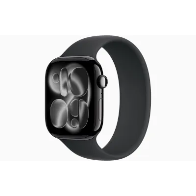 Apple Watch Series 11 42 мм Jet Black Aluminium, ремешок Black Solo Loop Apple Watch Series 11 42 мм Jet Black Aluminium, ремешок Black Solo Loop