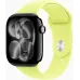 Смарт-часы Apple Watch Series 11, 46 мм, M/L, Jet Black Aluminium Case With Neon Yellow Sport Band, желтый