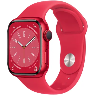 Смарт-часы Apple Watch Series 8 (M/L), 41 мм, Bluetooth, Red, красный