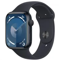 Смарт-часы Apple Watch Series 9 (M/L), 41 мм, Bluetooth, Midnight, Черный Смарт-часы Apple Watch Series 9 (M/L), 41 мм, Bluetooth, Midnight, Черный