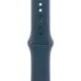 Умные часы Apple Watch Series 9 41mm Silver Aluminum Case with Storm Blue Sport Band (M/L)