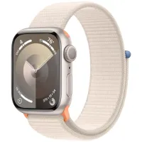 Смарт-часы Apple Watch Series 9, 41 мм, Bluetooth, Starlight, золотистый Смарт-часы Apple Watch Series 9, 41 мм, Bluetooth, Starlight, золотистый