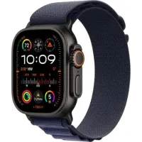 Смарт-часы Apple Watch Ultra 2, 49 мм, LTE, Black, черный титановый корпус с ремешком Navy Alpine Loop (S)