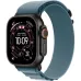 Apple Watch Ultra 3 49 мм Black Titanium, Light Blue Alpine Loop (M)