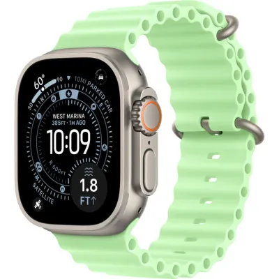 Смарт-часы Apple Watch Ultra 3, 49 мм, LTE, Neon Green, серый титан Смарт-часы Apple Watch Ultra 3, 49 мм, LTE, Neon Green, серый титан
