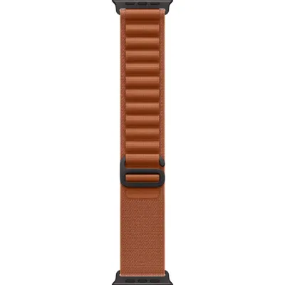 Apple Watch Ultra 3 49мм Black Titanium Case, Terra Cotta Alpine Loop (L)