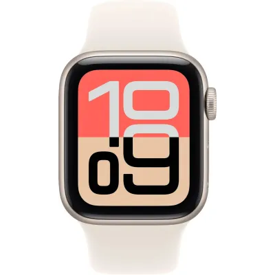 Умные часы Apple Watch SE 3 44mm Starlight Aluminum Case with Starlight Sport Band (M/L) Умные часы Apple Watch SE 3 44mm Starlight Aluminum Case with Starlight Sport Band (M/L)