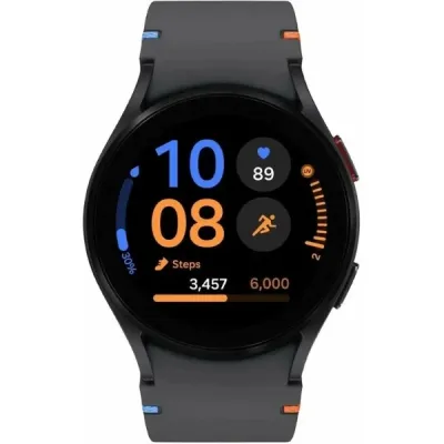 Смарт-часы Samsung Galaxy Watch FE, 40 мм, One size, Bluetooth, Black, черный
